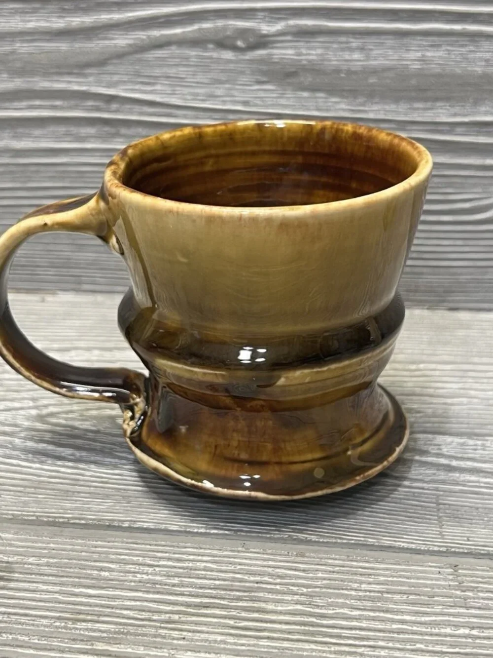 Handmade pottery coffee